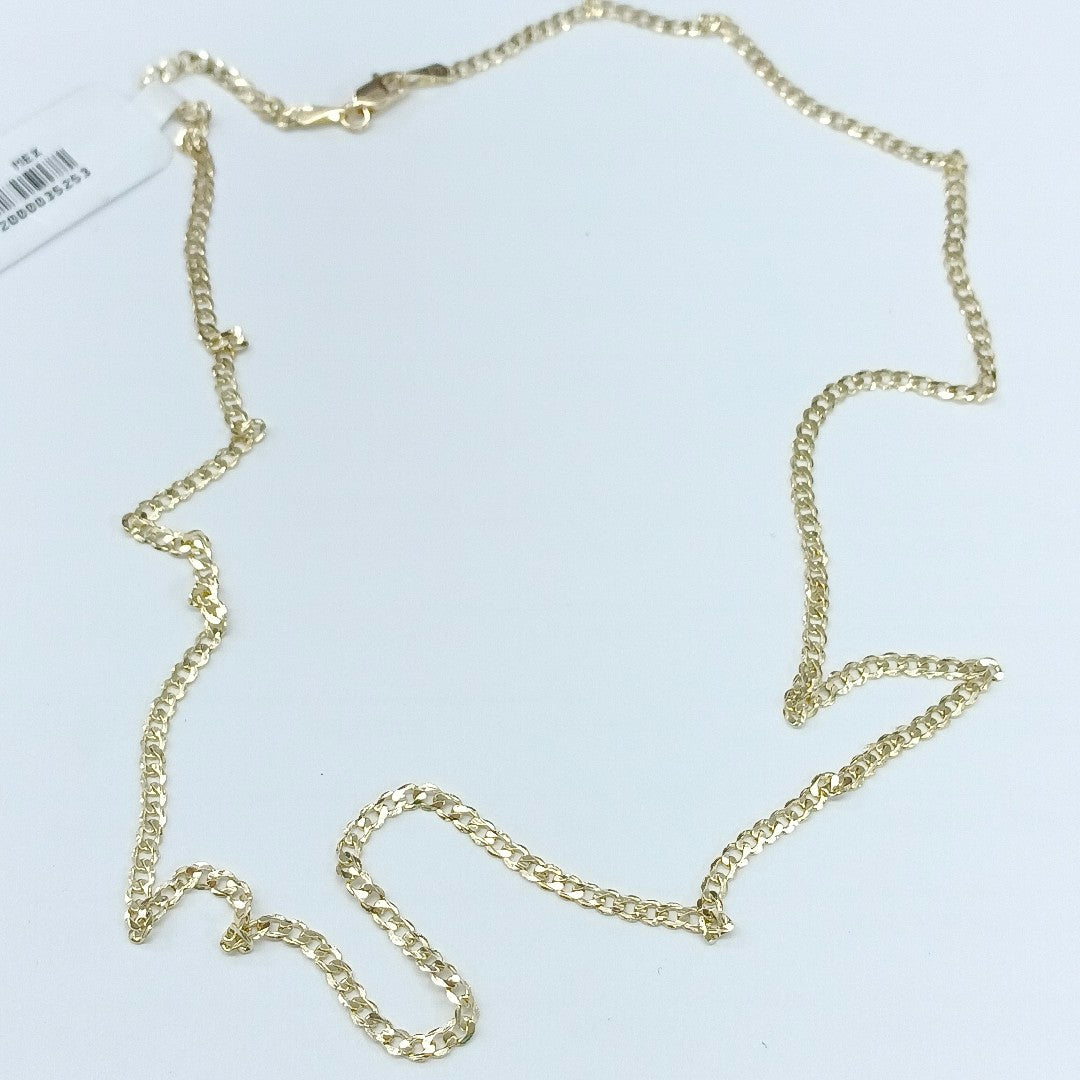 CADENA BARBADA 14K 55 CM 5.1 GR (NUEVO)