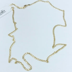 CADENA BARBADA 14K 55 CM 5.1 GR (NUEVO)