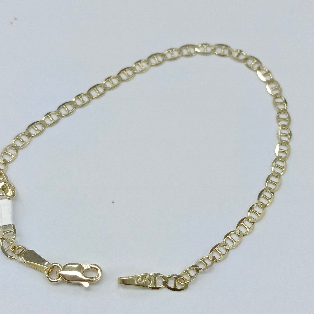 PULSERA GUCHI 14K 18 CM 2.1 GR (NUEVO)