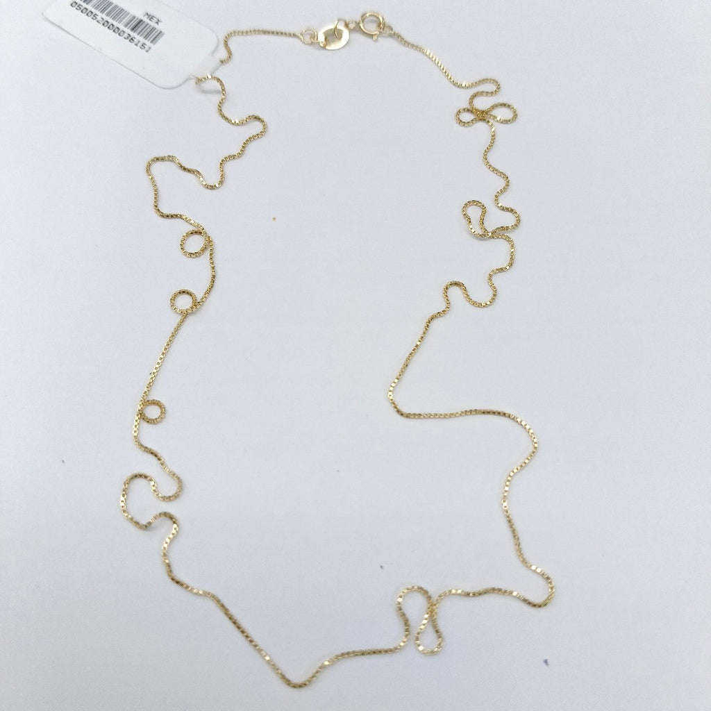 CADENA VENECIANO 14K 55 CM 1.7 GR (NUEVO)