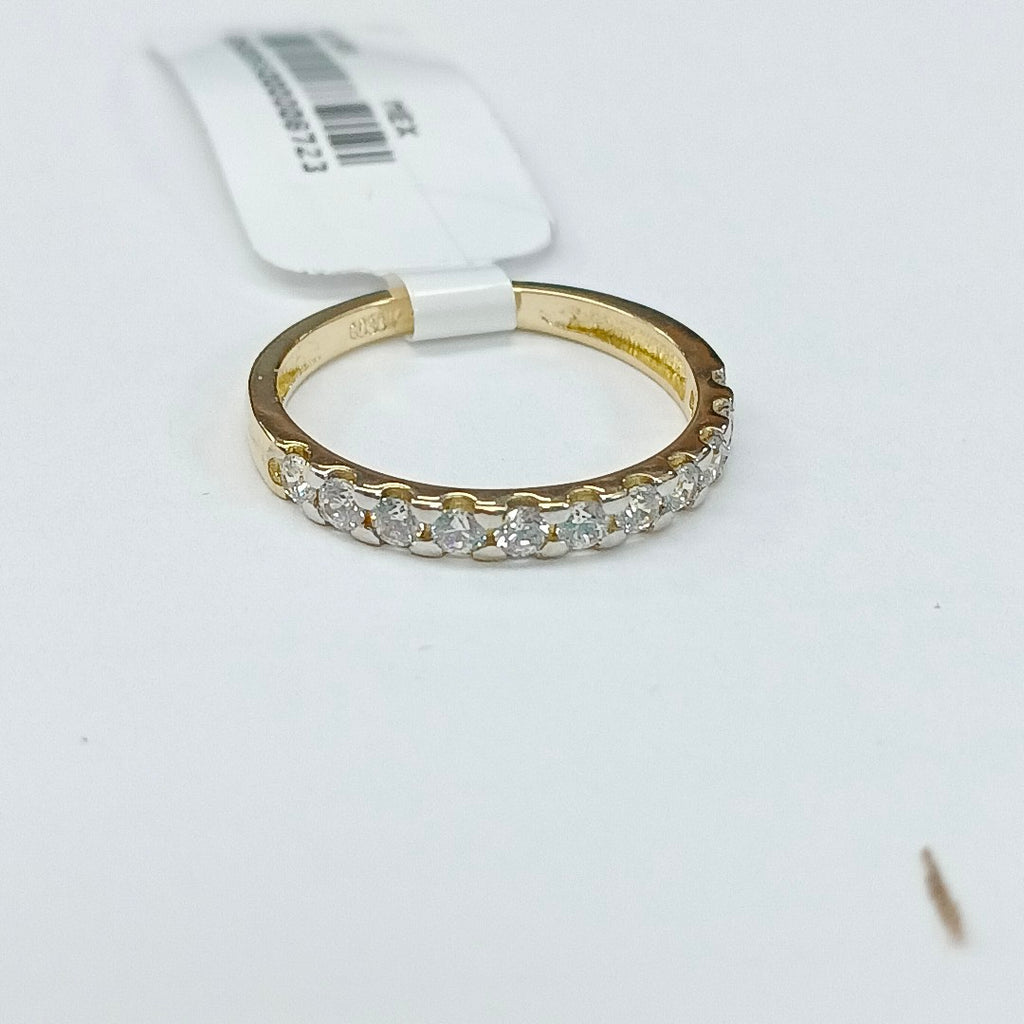 ANILLO ANILLITO MEDIA CHURUMBELA 14K 8 TALLA 2.2 GR (NUEVO)