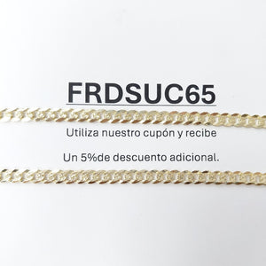CADENA BARBADA 14K 60 CM 21.3 GR (NUEVO)
