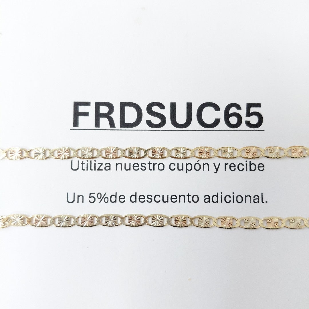 CADENA GUCHI 14K 55 CM 7.3 GR (NUEVO)