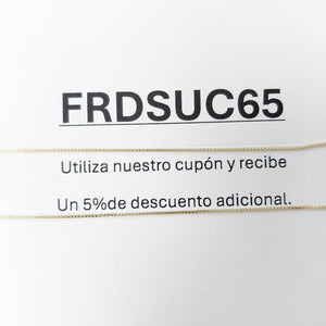 CADENA VENECIANO 14K 55 CM 1.7 GR (NUEVO)