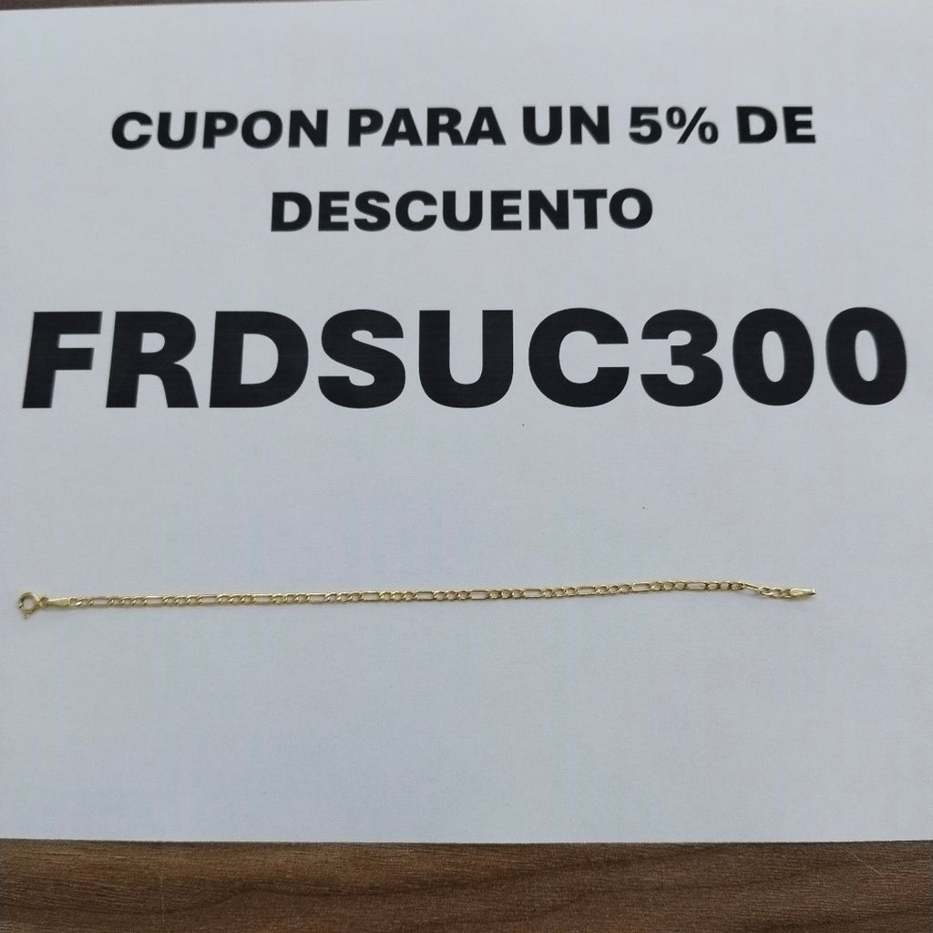 PULSERA ORO 10 K 0.8 GRMS (SEMINUEVO)