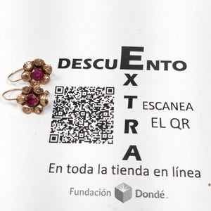 ARETES PAR ORO 10 K 1.3 GRMS (SEMINUEVO)