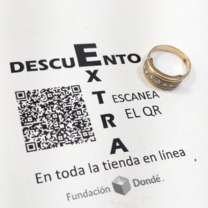 ANILLO ORO 14 K 4.4 GRMS (SEMINUEVO)