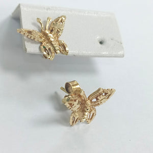 BROQUELES PAR ORO 14 K 2,70 GRMS (SEMINUEVO)