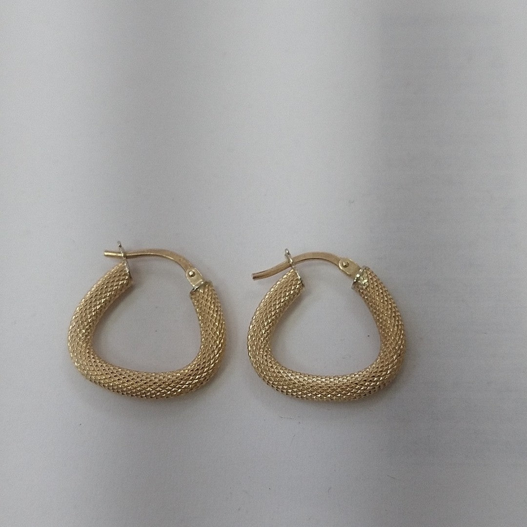 ARRACADAS PAR ORO 14 K 1.4 GRMS (SEMINUEVO)