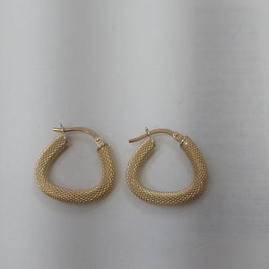 ARRACADAS PAR ORO 14 K 1.4 GRMS (SEMINUEVO)