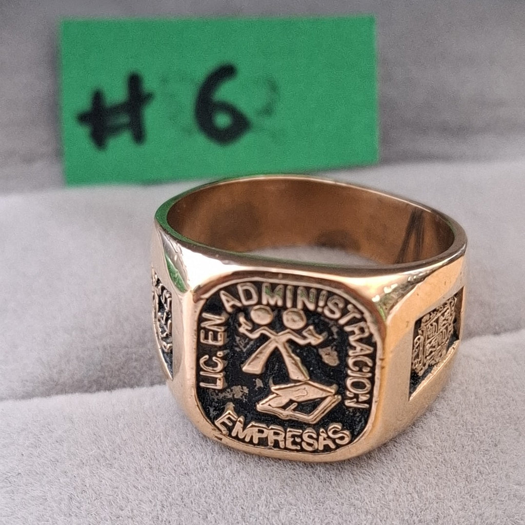 ANILLO ORO 10 K 8.1 GRMS (SEMINUEVO)