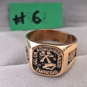 ANILLO ORO 10 K 8.1 GRMS (SEMINUEVO)