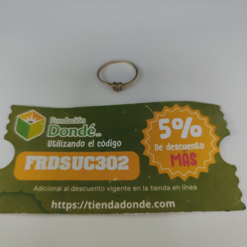 ANILLITO ORO 10 K 0.9 GRMS (SEMINUEVO)