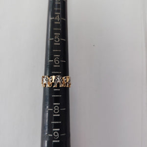 ANILLITO ORO COMBINADO 14 K 1,90 GRMS (SEMINUEVO)