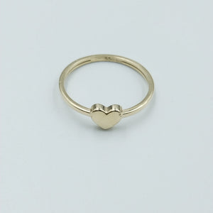 ANILLOS ANILLITO FIG CORAZON 10K TALLA 7 1.1 GR (NUEVO)