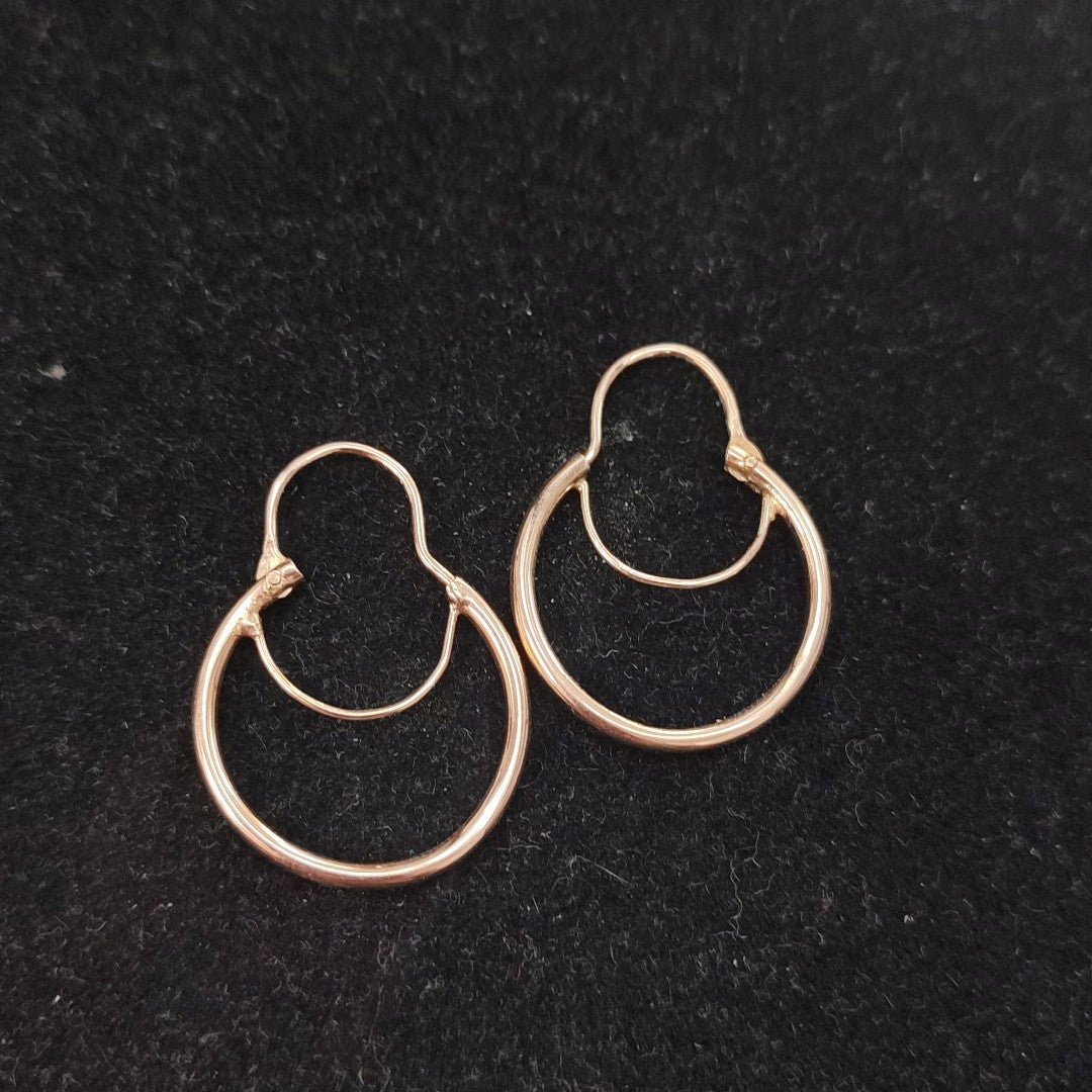 ARRACADAS PAR ORO 8 K 2 GRMS (SEMINUEVO)