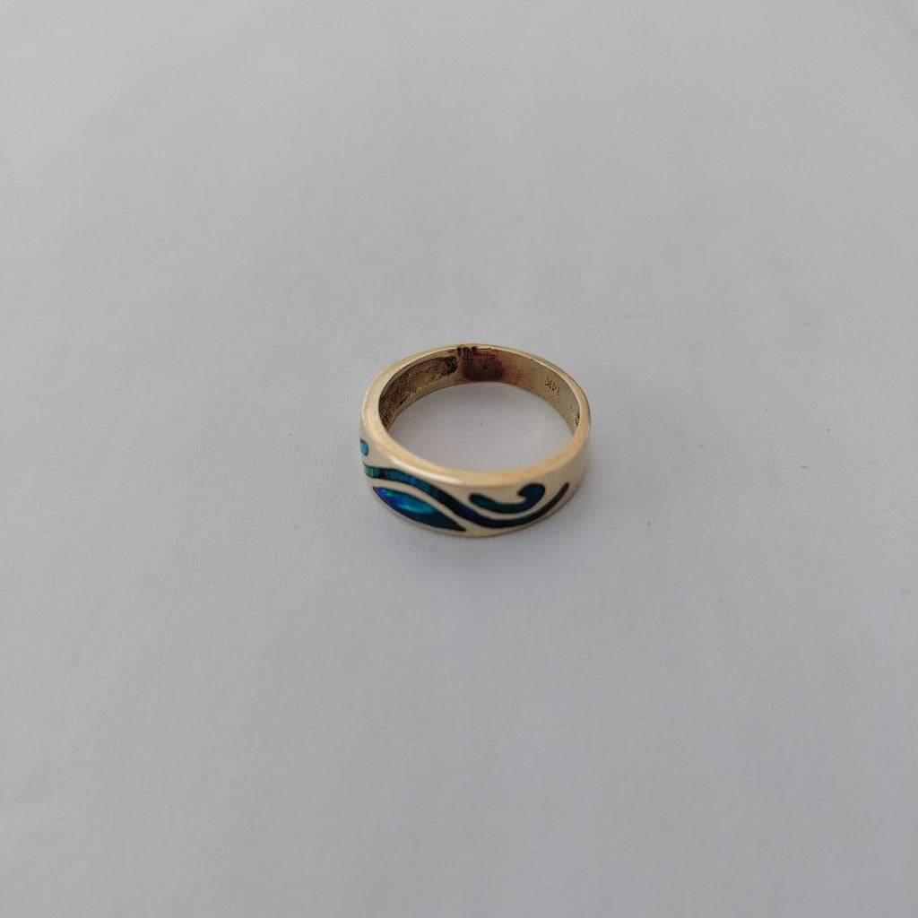 ANILLO ORO 14 K 3,90 GRMS (SEMINUEVO)