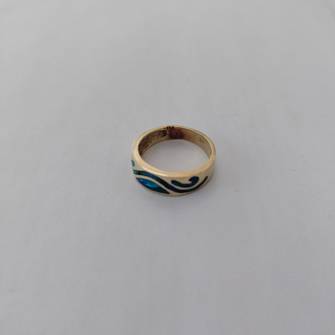 ANILLO ORO 14 K 3,90 GRMS (SEMINUEVO)