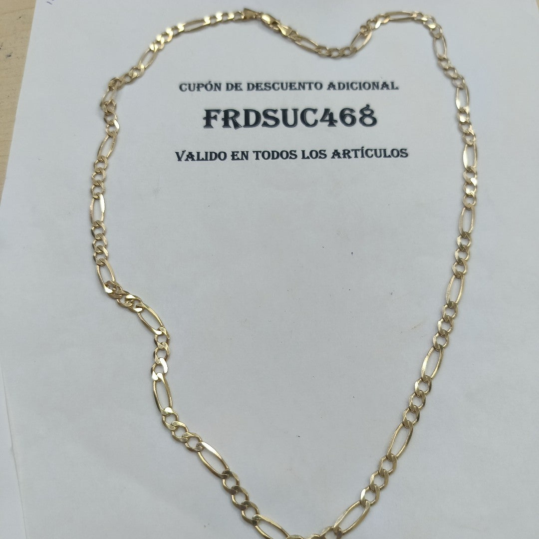 CADENA ORO 10 K 15.6 GRMS (SEMINUEVO)