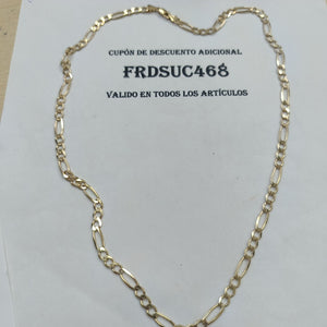 CADENA ORO 10 K 15.6 GRMS (SEMINUEVO)