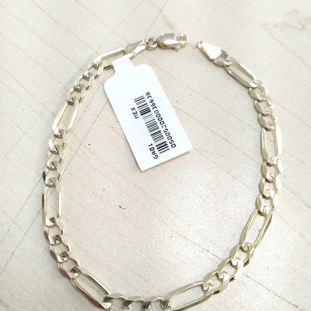 PULSERA 3X1 14K 21 CM 6.6 GR (NUEVO)