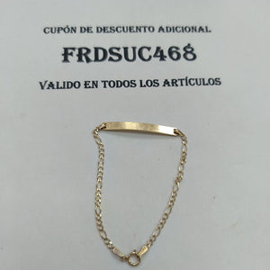 ESCLAVA ORO 14 K 1.8 GRMS (SEMINUEVO)