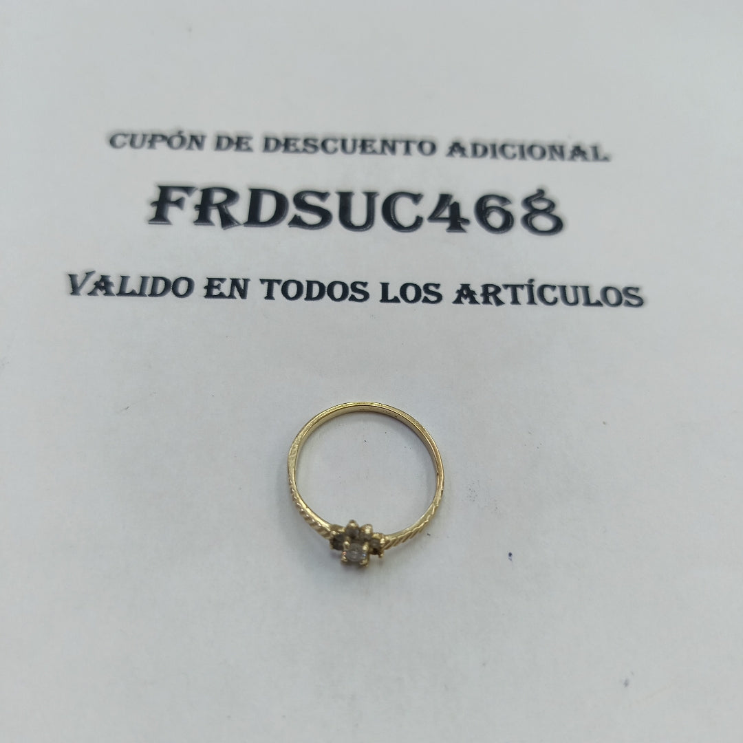 ANILLITO ORO 10 K 1,30 GRMS (SEMINUEVO)