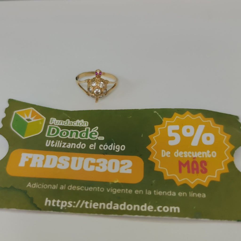 ANILLITO ORO 14 K 2.2 GRMS (SEMINUEVO)