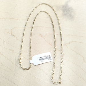 CADENA TEJIDO 3X1 14K 60 CM 5.7 GR (NUEVO)