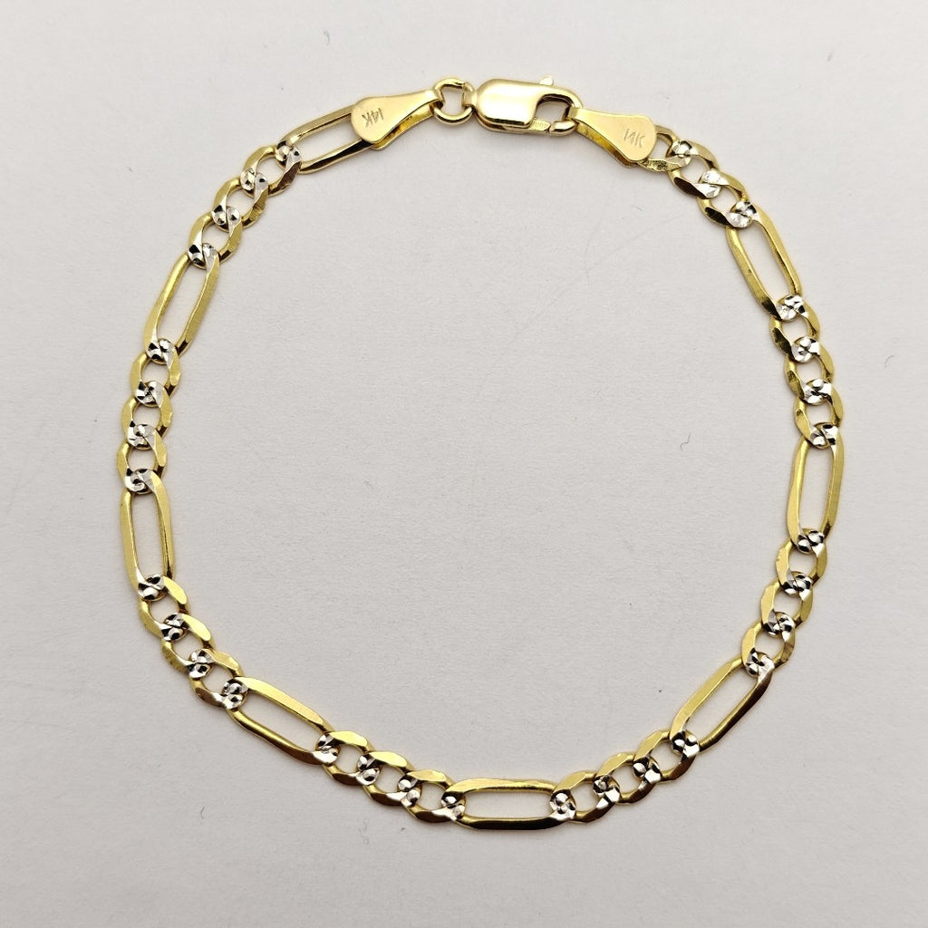 PULSERA 3X1 14K 18 CM 3.9 GR (NUEVO)