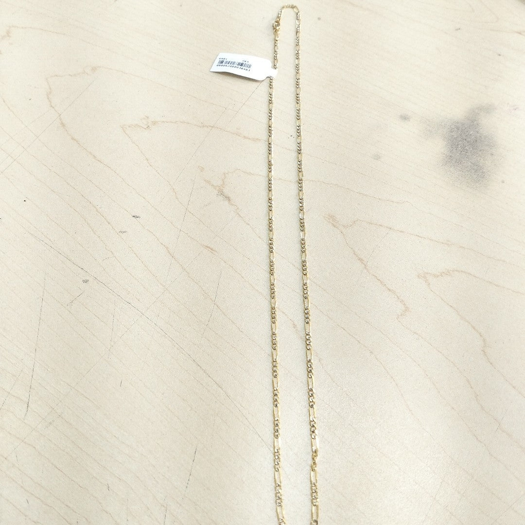 CADENA 3X1 DIAMANTADA 14K 55 CM 4.7 GR (NUEVO)