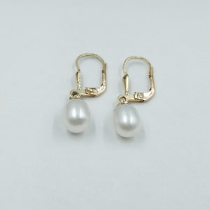 ARETES C PERLAS SINTETICAS 10K 2.2 GR (NUEVO)