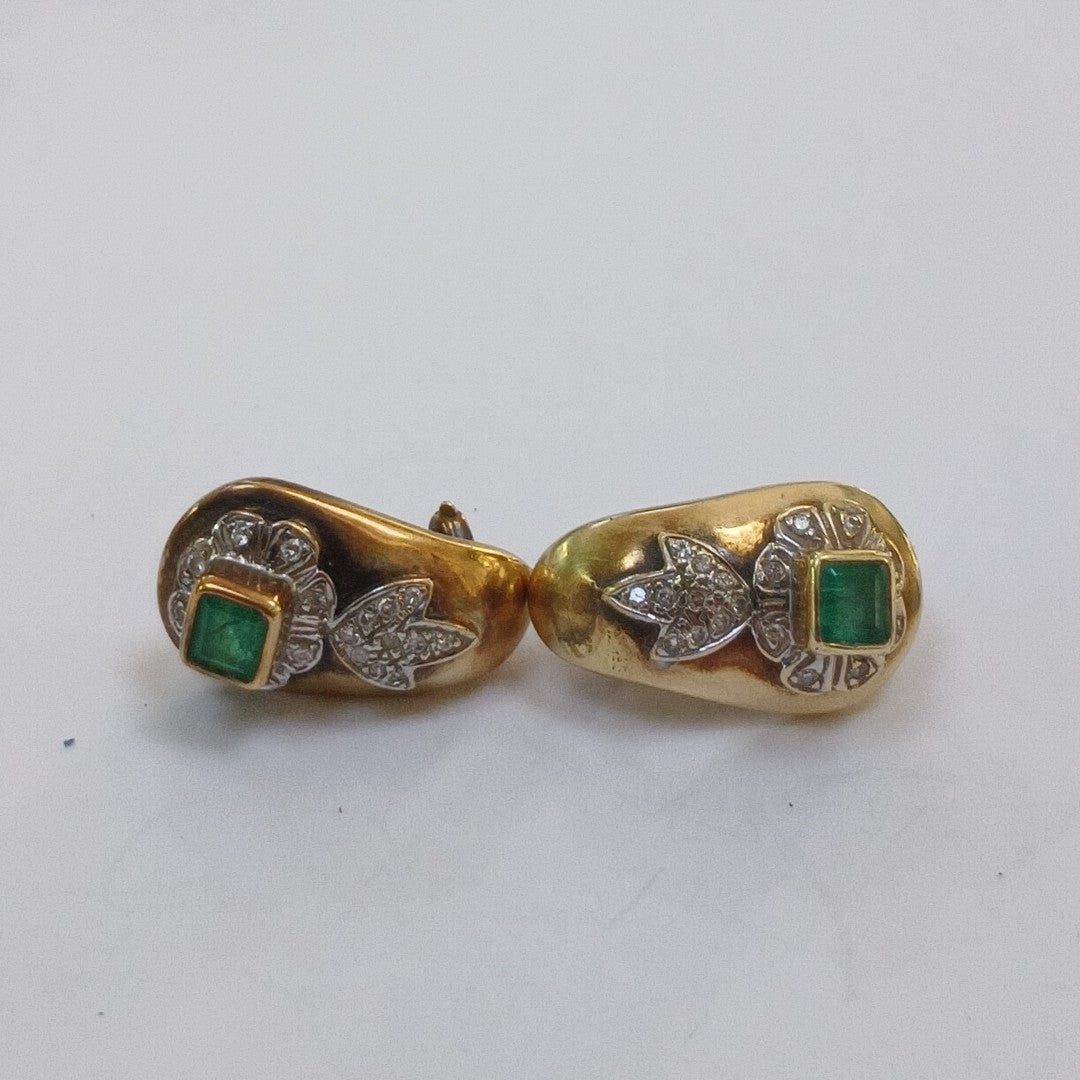 ARETES PAR ORO 14 K 9.8 GRMS (SEMINUEVO)