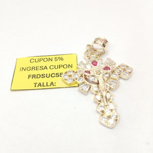 CRUCIFIJO ORO 14 K 10,10 GRMS (SEMINUEVO)