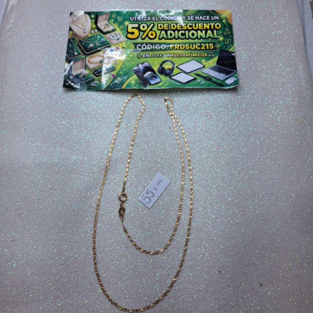 CADENA ORO 10 K 1,80 GRMS (SEMINUEVO)