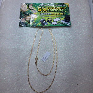 CADENA ORO 10 K 1,80 GRMS (SEMINUEVO)