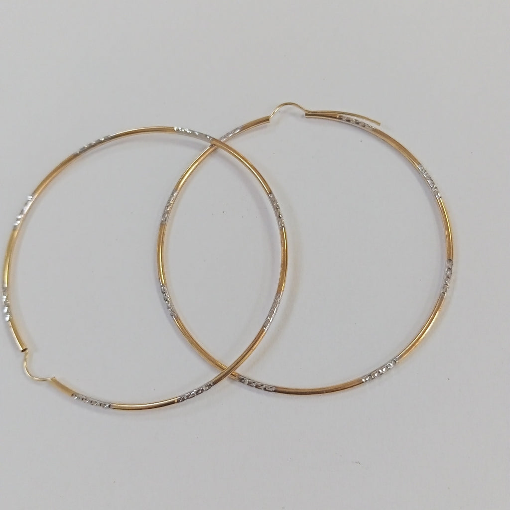 ARRACADAS PAR ORO 14 K 2.7 GRMS (SEMINUEVO)