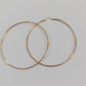ARRACADAS PAR ORO 14 K 2.7 GRMS (SEMINUEVO)