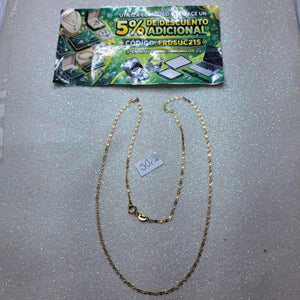 CADENA ORO 10 K 1,70 GRMS (SEMINUEVO)