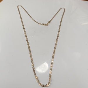 CADENA ORO, ORO COMBINADO 10 K 2.7 GRMS (SEMINUEVO)