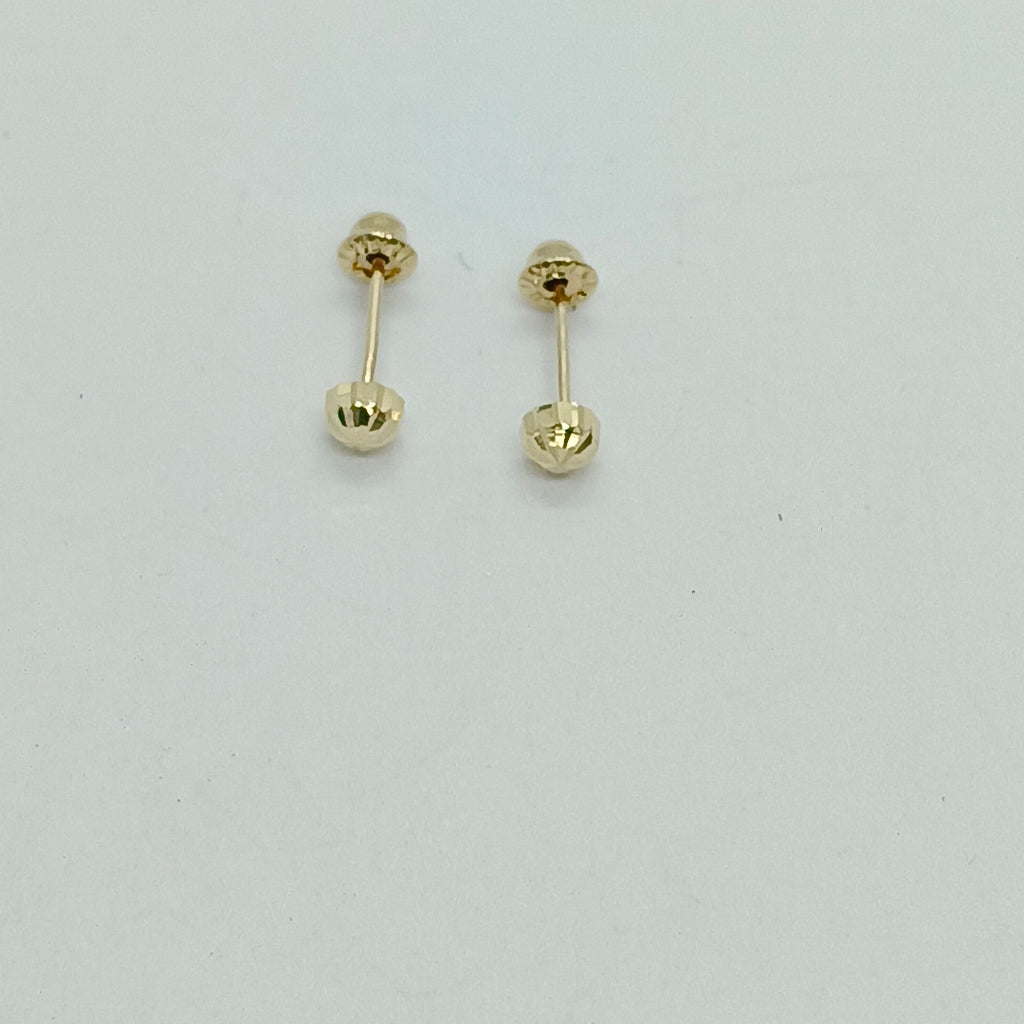 BROQUELES BROQUEL FIG HONGO 14K 0.17 GR (NUEVO)