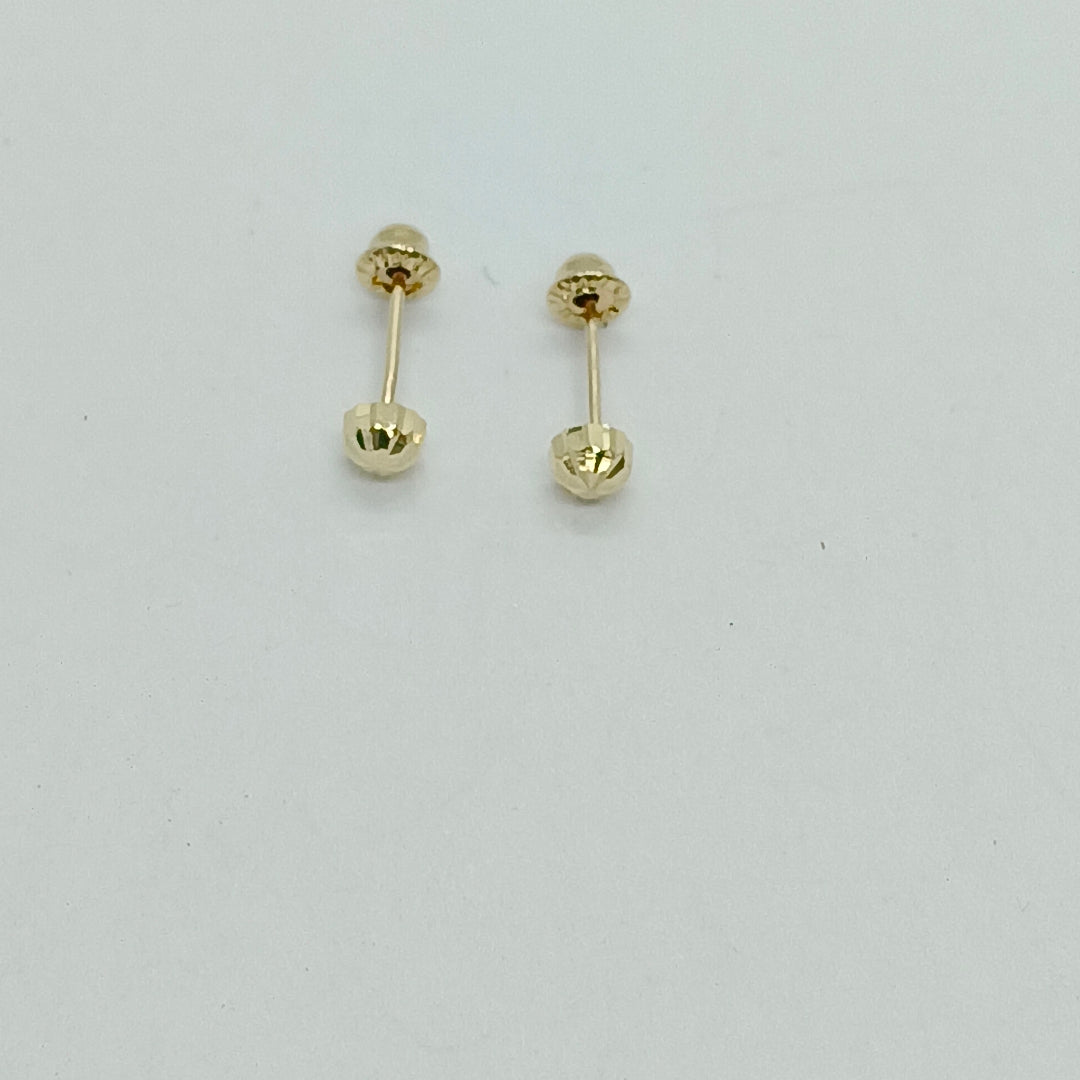 BROQUELES BROQUEL FIG HONGO 14K 0.17 GR (NUEVO)