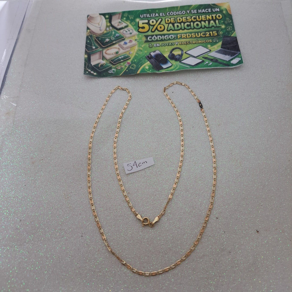 CADENA ORO 10 K 2.7 GRMS (SEMINUEVO)