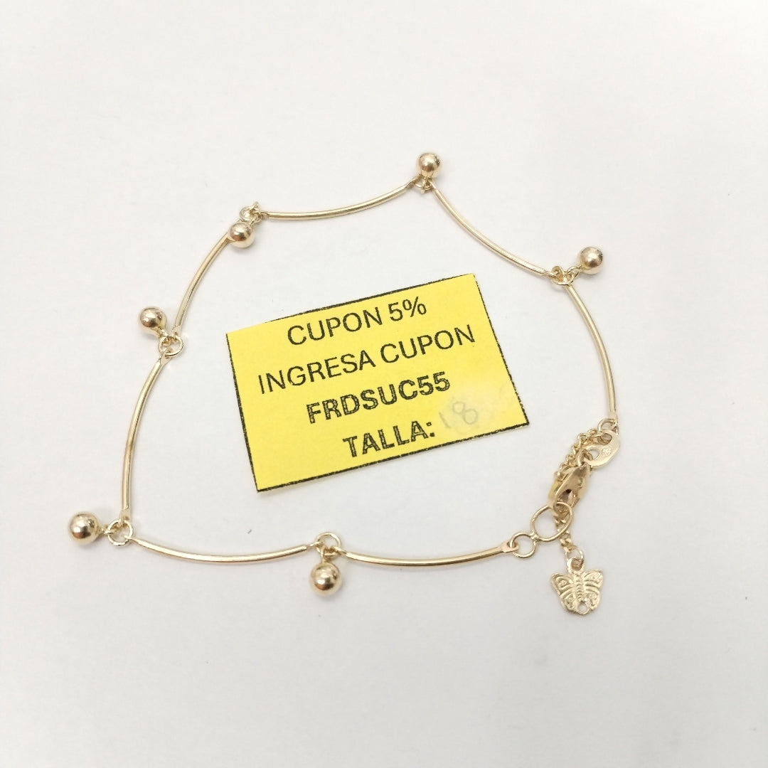 PULSERA ORO 14 K 2,00 GRMS (SEMINUEVO)