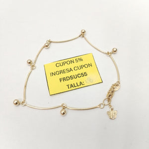PULSERA ORO 14 K 2,00 GRMS (SEMINUEVO)