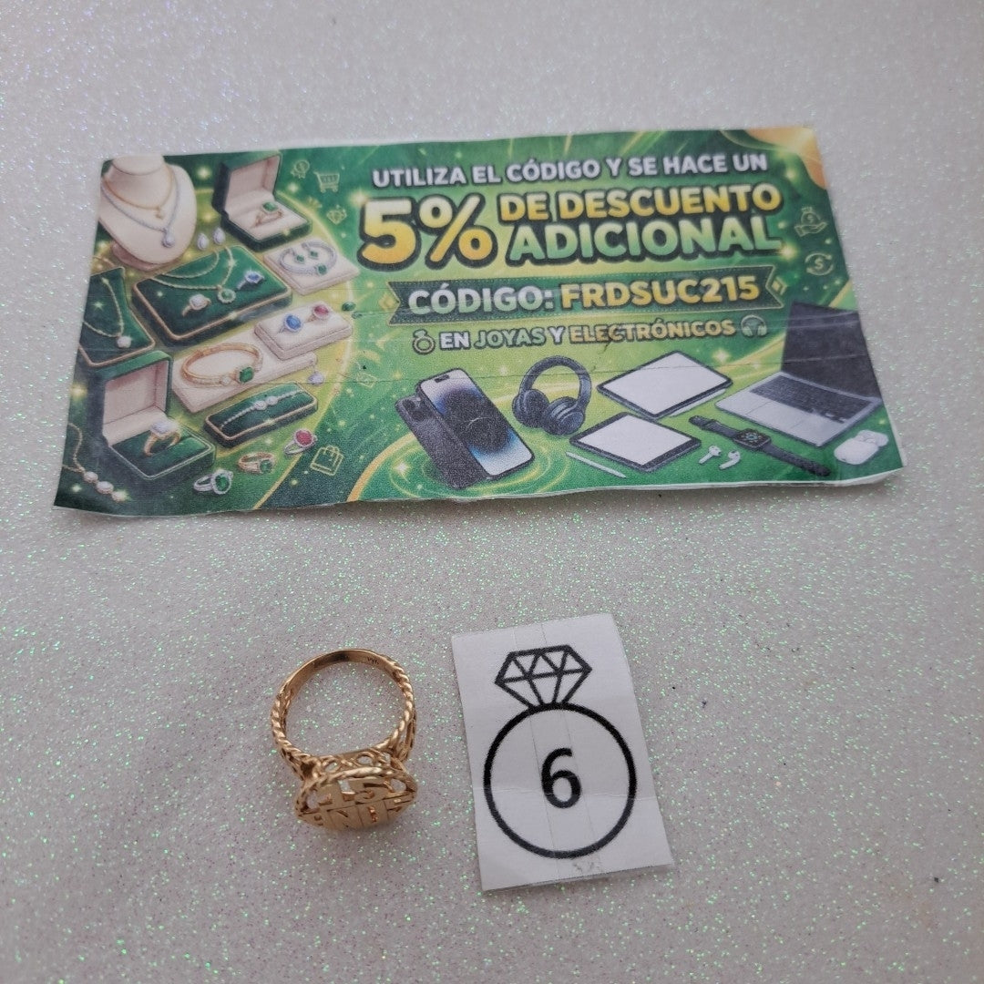 ANILLITO ORO 14 K 3.7 GRMS (SEMINUEVO)