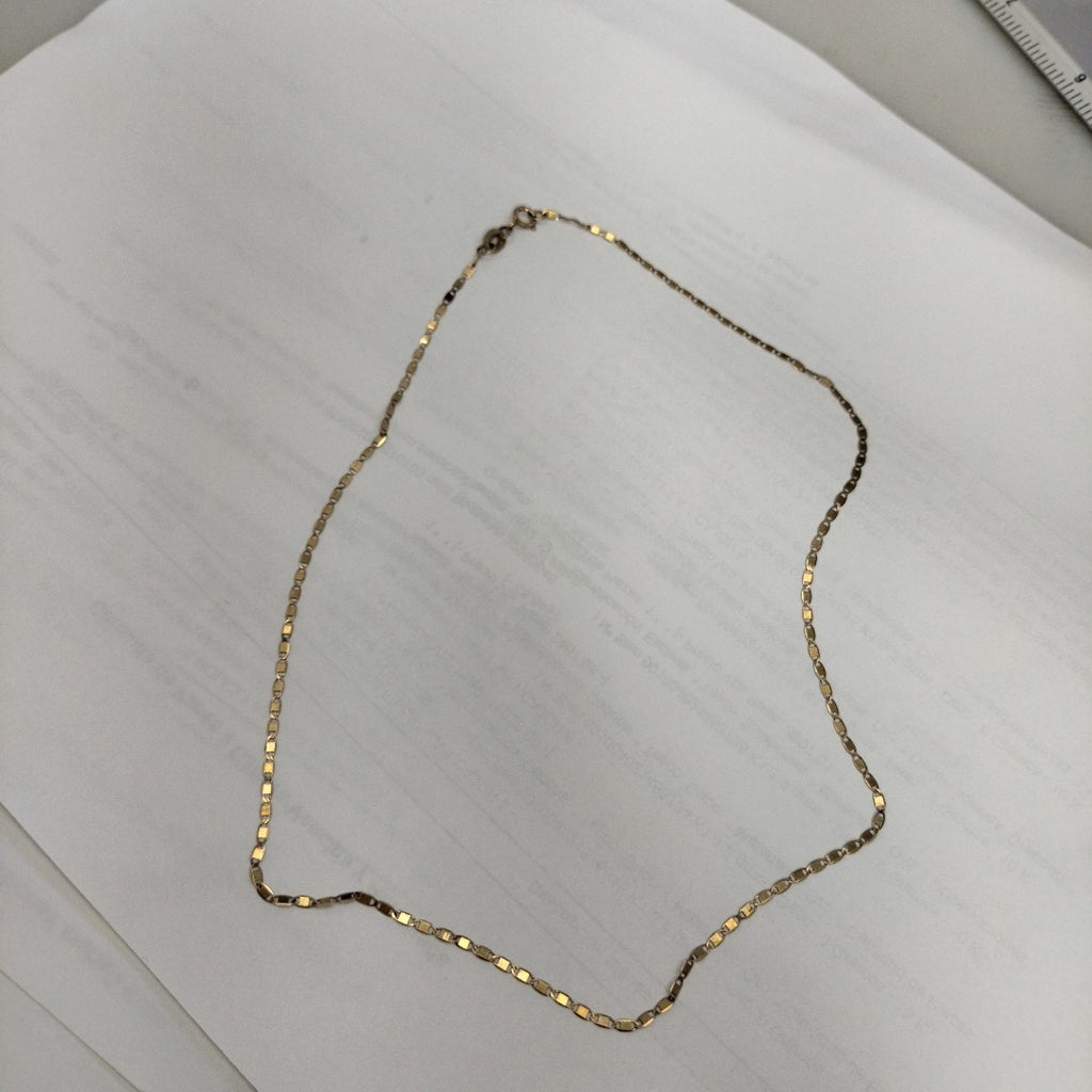CADENA ORO 10 K 1.2 GRMS (SEMINUEVO)