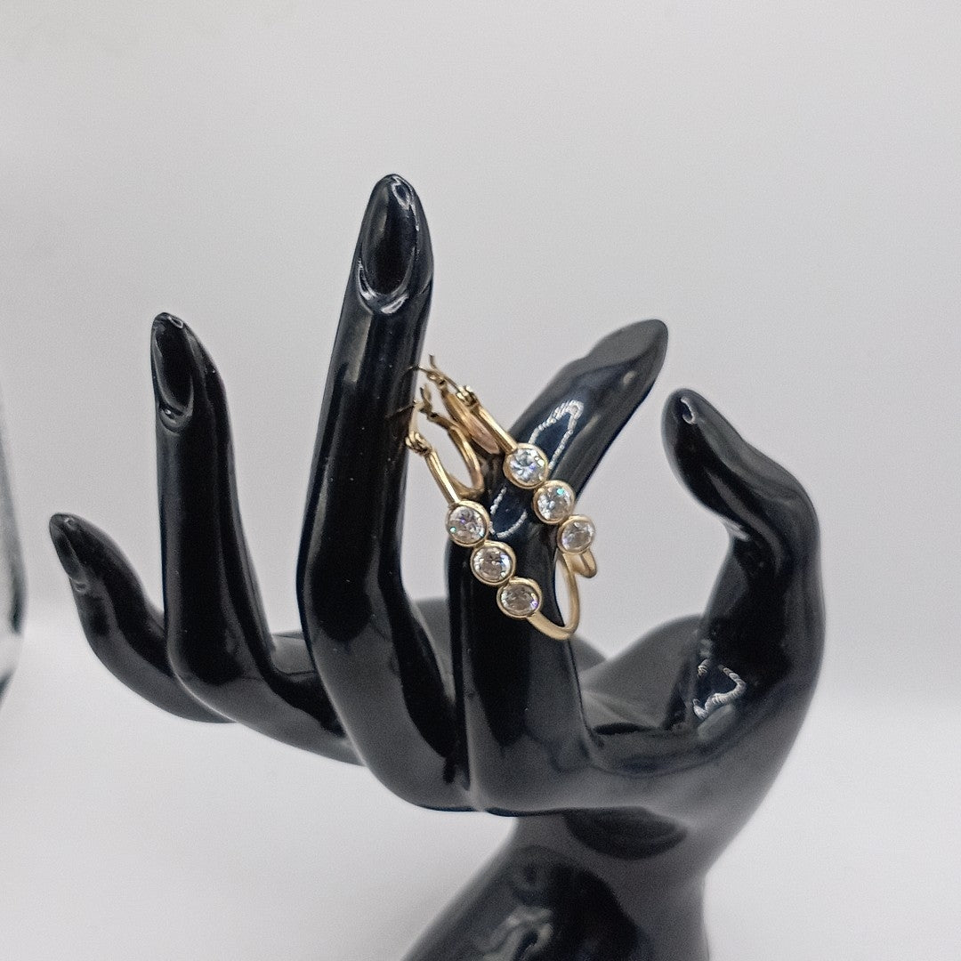 ARETES PAR ORO 10 K 3,90 GRMS (SEMINUEVO)