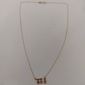 CADENA, DIJE ORO 10 K 1.8 GRMS (SEMINUEVO)