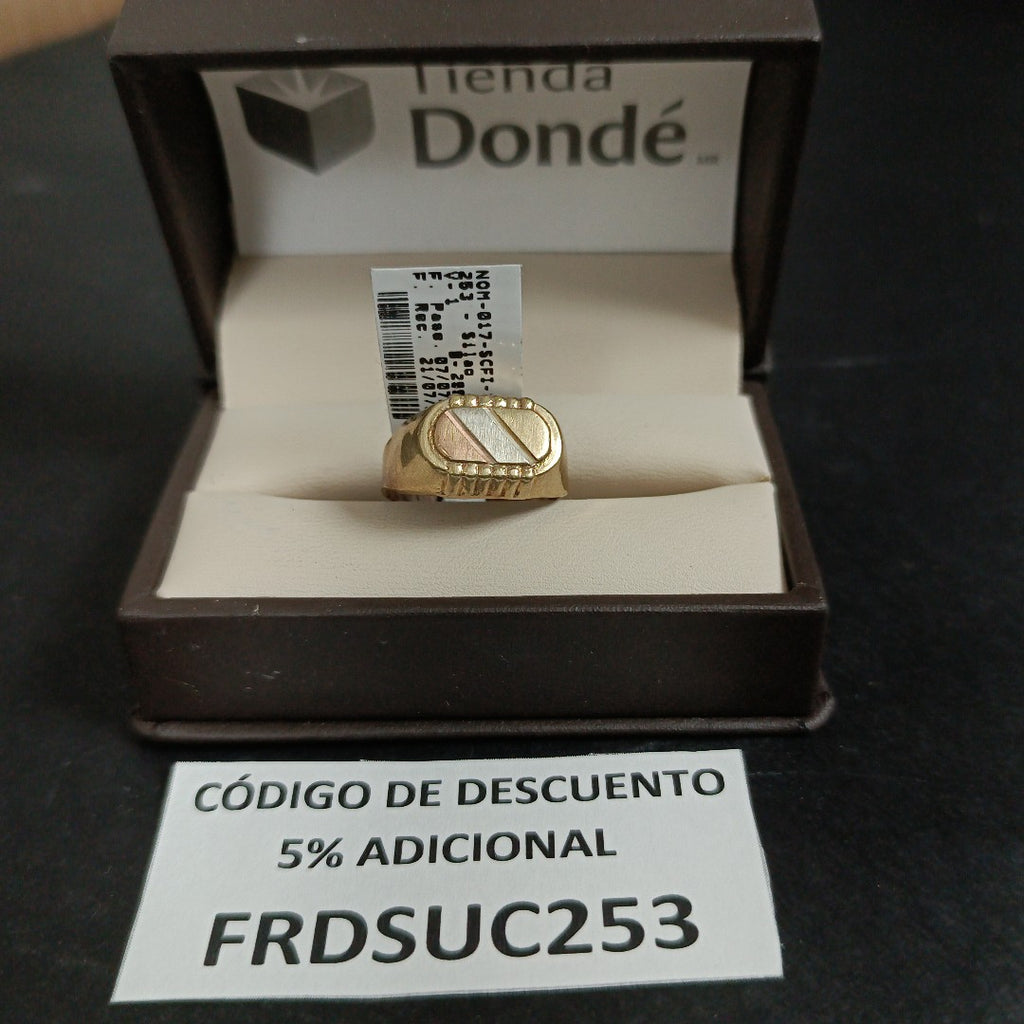 ANILLITO ORO 10 K 3.9 GRMS (SEMINUEVO)